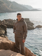Brown La Hora Oversized Hoodie