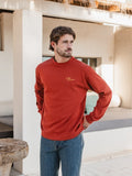 Red Villa Oversized Longsleeve