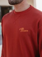 Red Villa Oversized Longsleeve