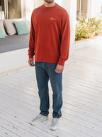 Red Villa Oversized Longsleeve