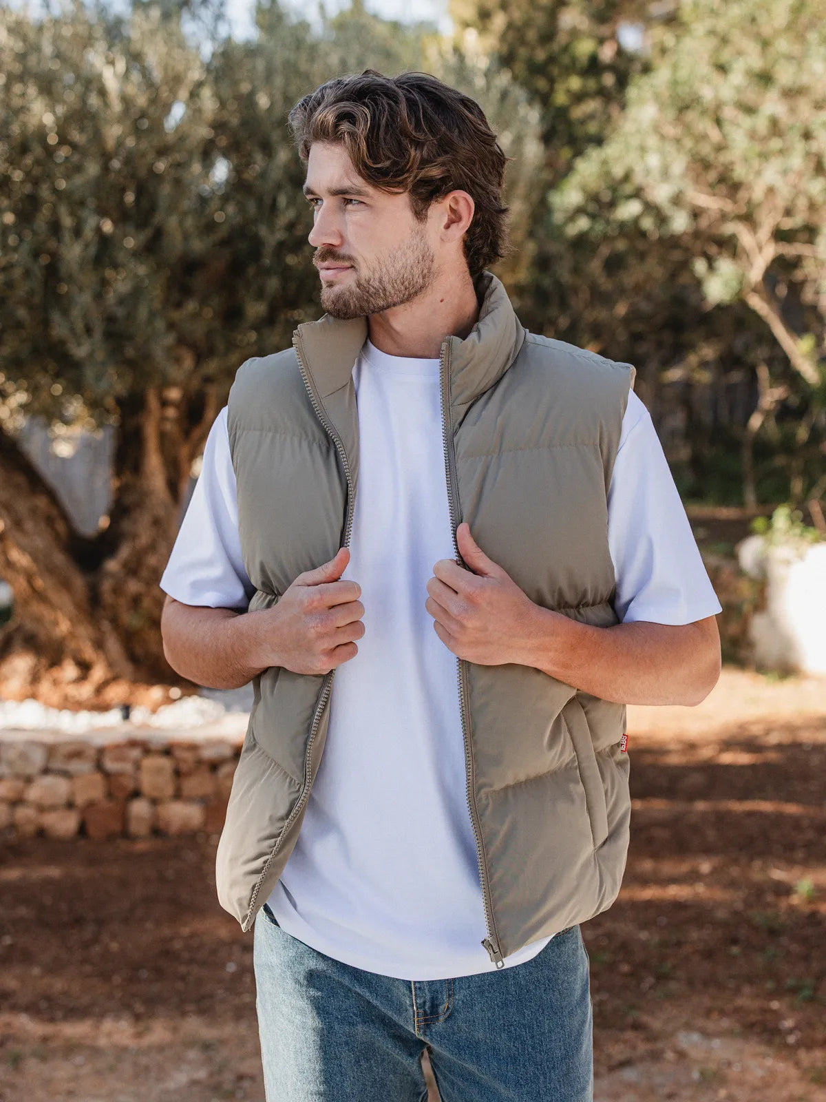 Khaki Bodywarmer