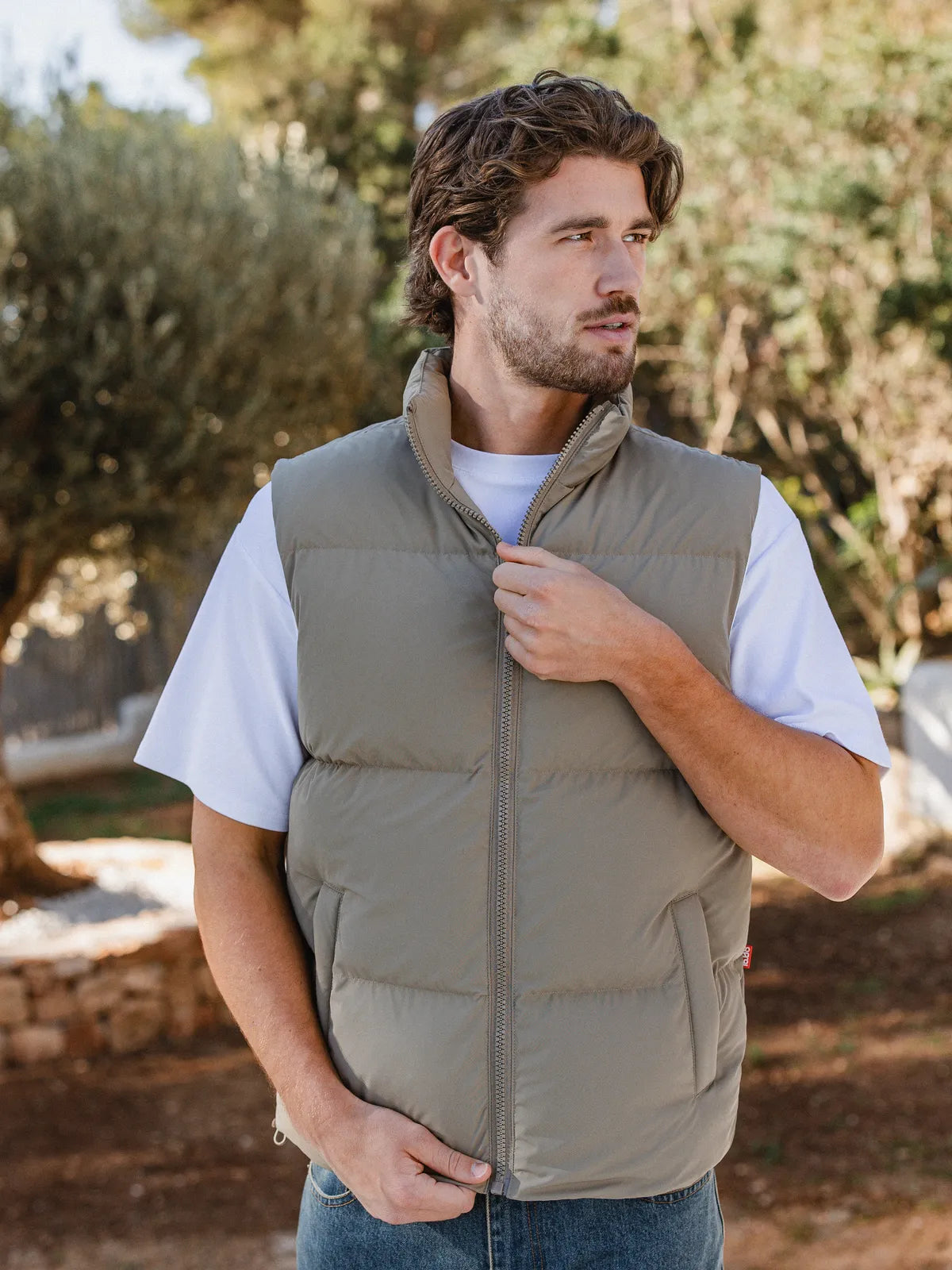 Khaki Bodywarmer