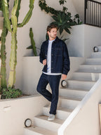 Dark Blue Denim Overshirt