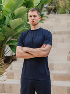 Navy Basic Sport T-shirt