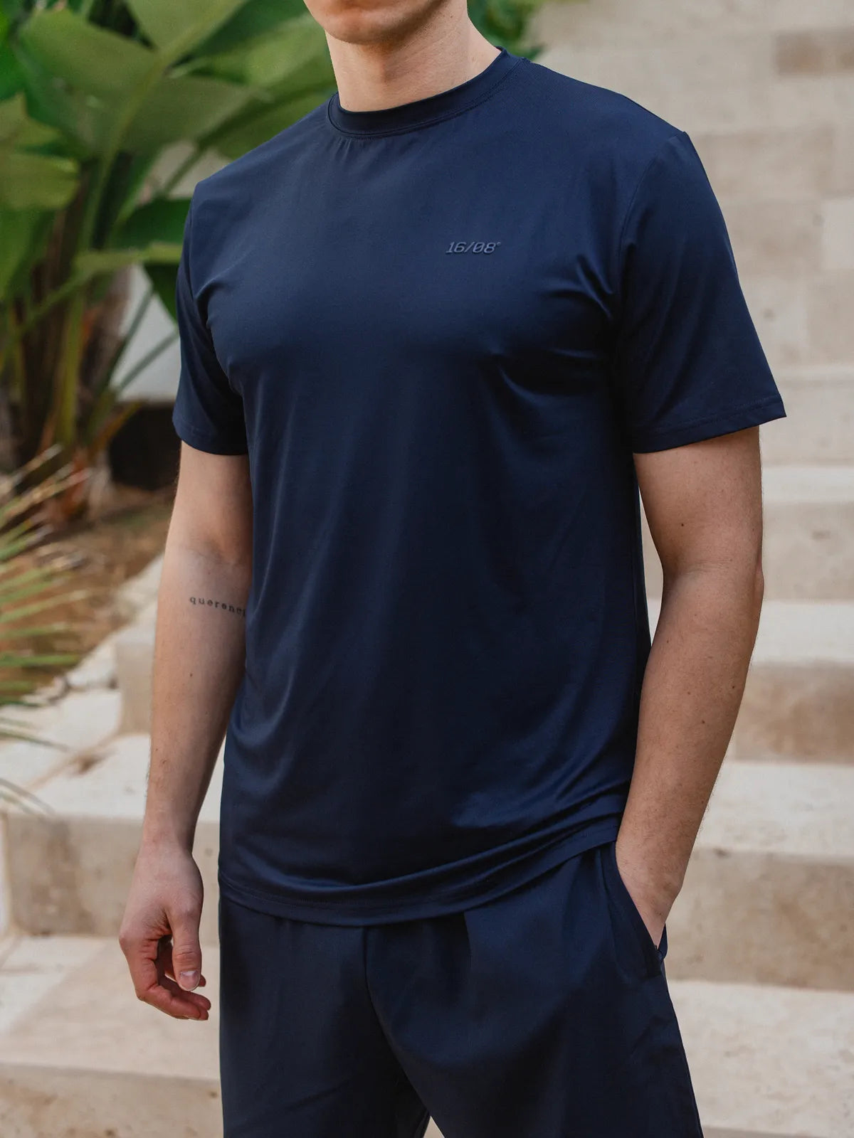Navy Basic Sport T-shirt