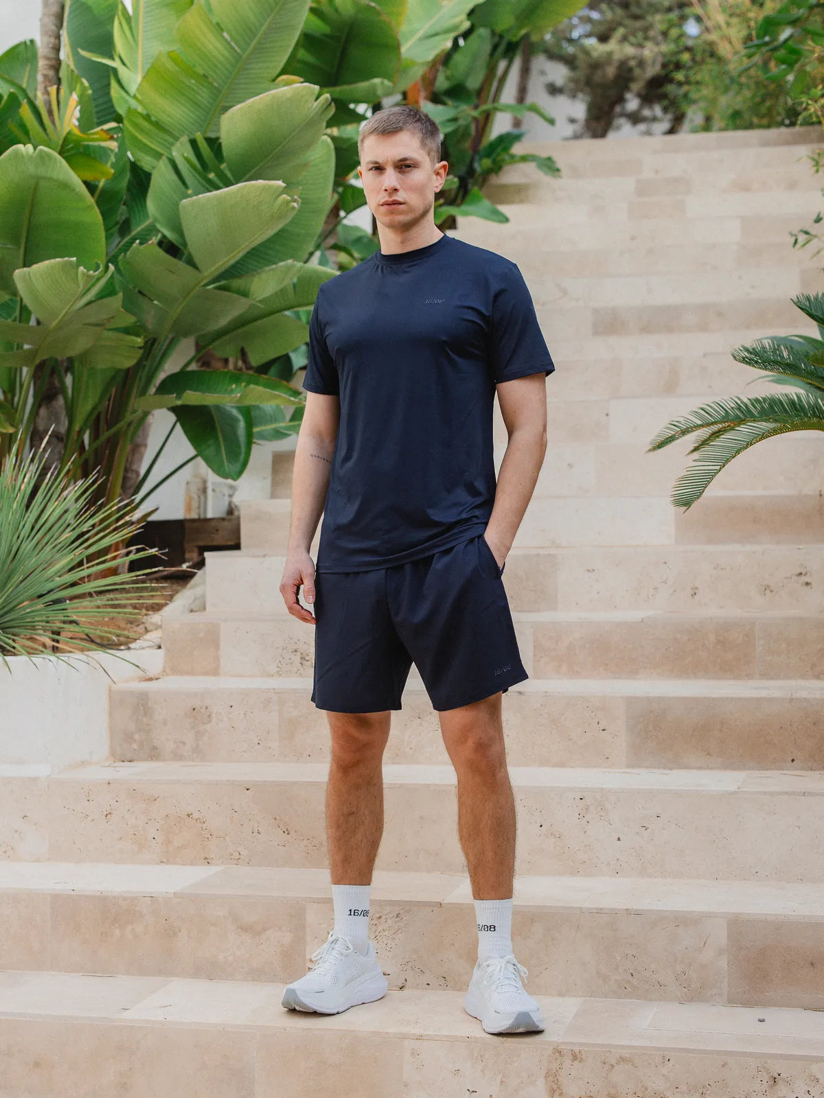 Navy Basic Sport T-shirt