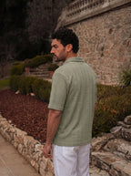 Olive Structure Summer V-Polo