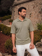 Olive Structure Summer V-Polo