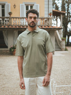 Green La Sera Oversized Polo