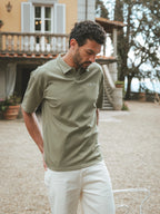Green La Sera Oversized Polo