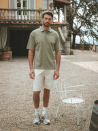 Green La Sera Oversized Polo