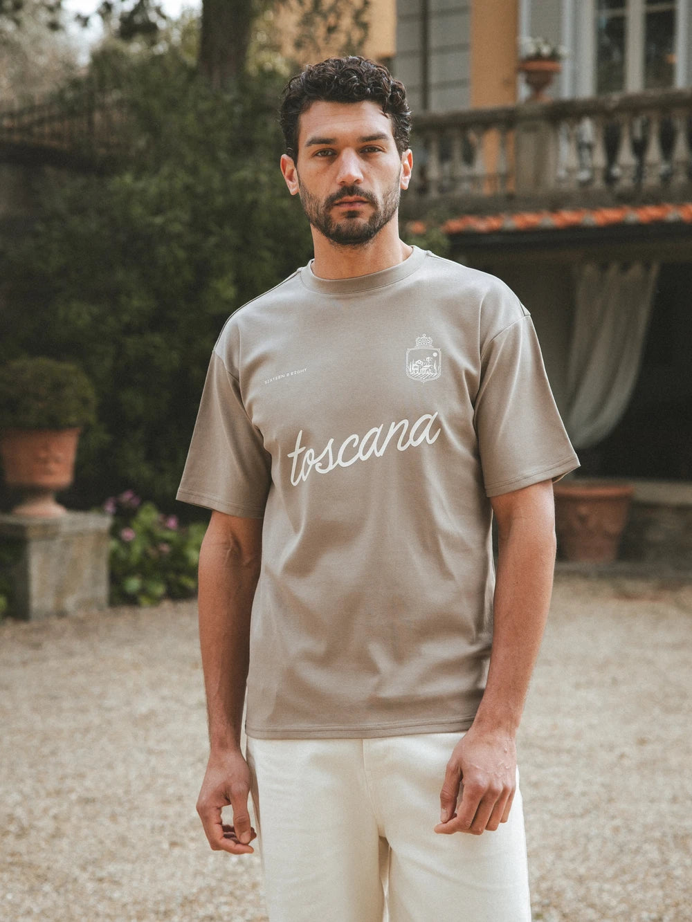 Brown Toscana Oversized T-shirt