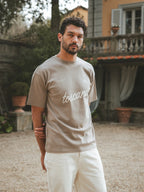 Brown Toscana Oversized T-shirt