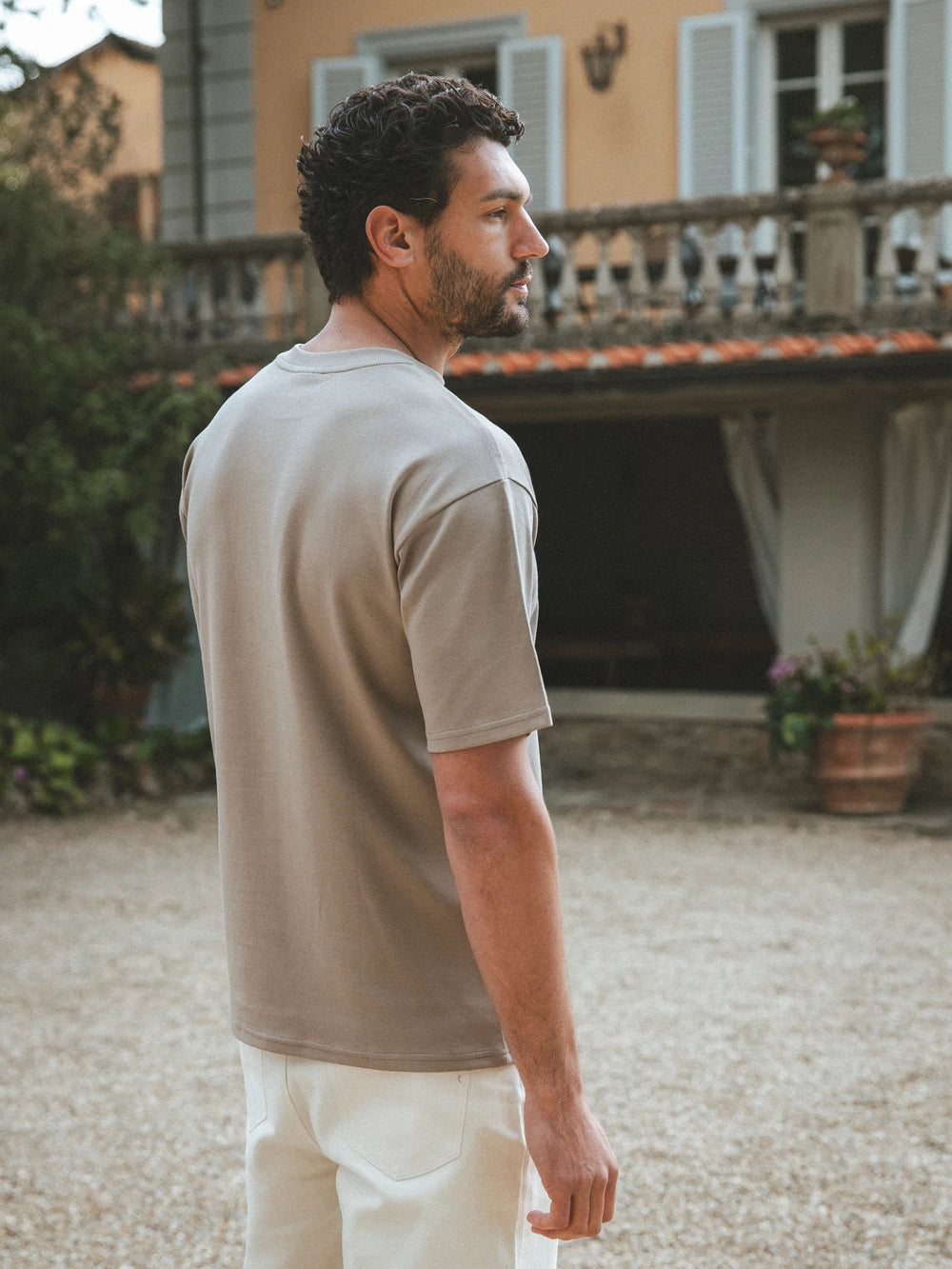 Brown Toscana Oversized T-shirt