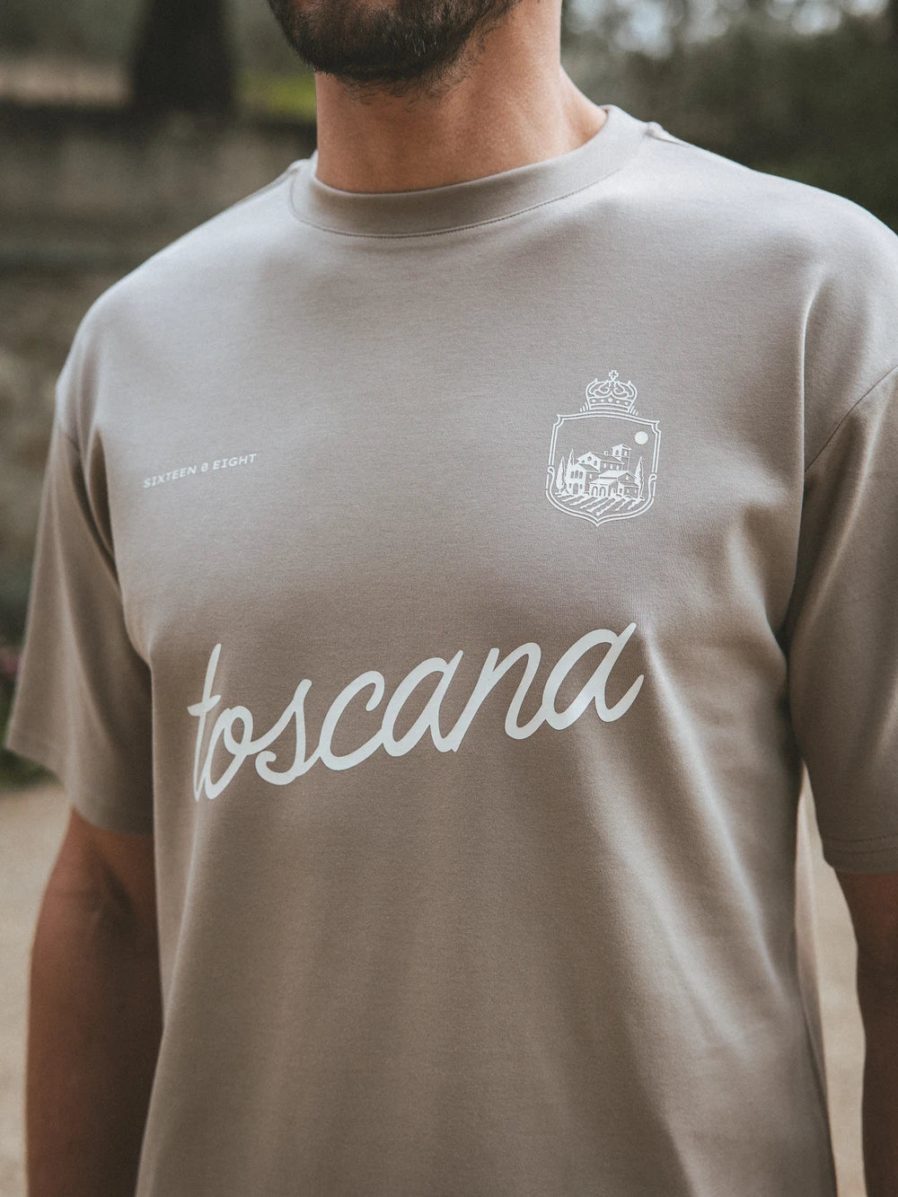 Brown Toscana Oversized T-shirt