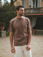 Dark Brown Sixteen Oversized T-Shirt