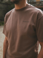 Dark Brown Sixteen Oversized T-Shirt