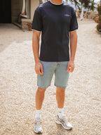 Navy Collar Oversized T-shirt