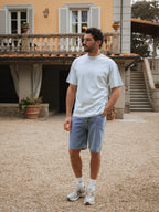 Light Blue Sixteen Oversized T-Shirt