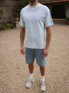Light Blue Sixteen Oversized T-Shirt