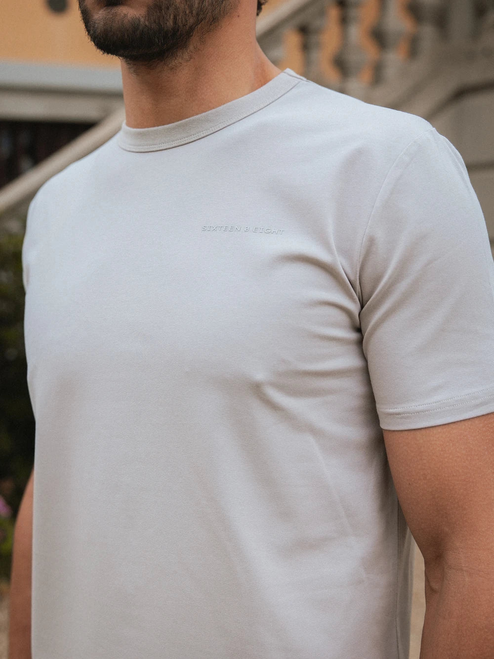 Light Grey Sixteen Slimfit T-Shirt
