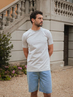 Light Grey Sixteen Slimfit T-Shirt