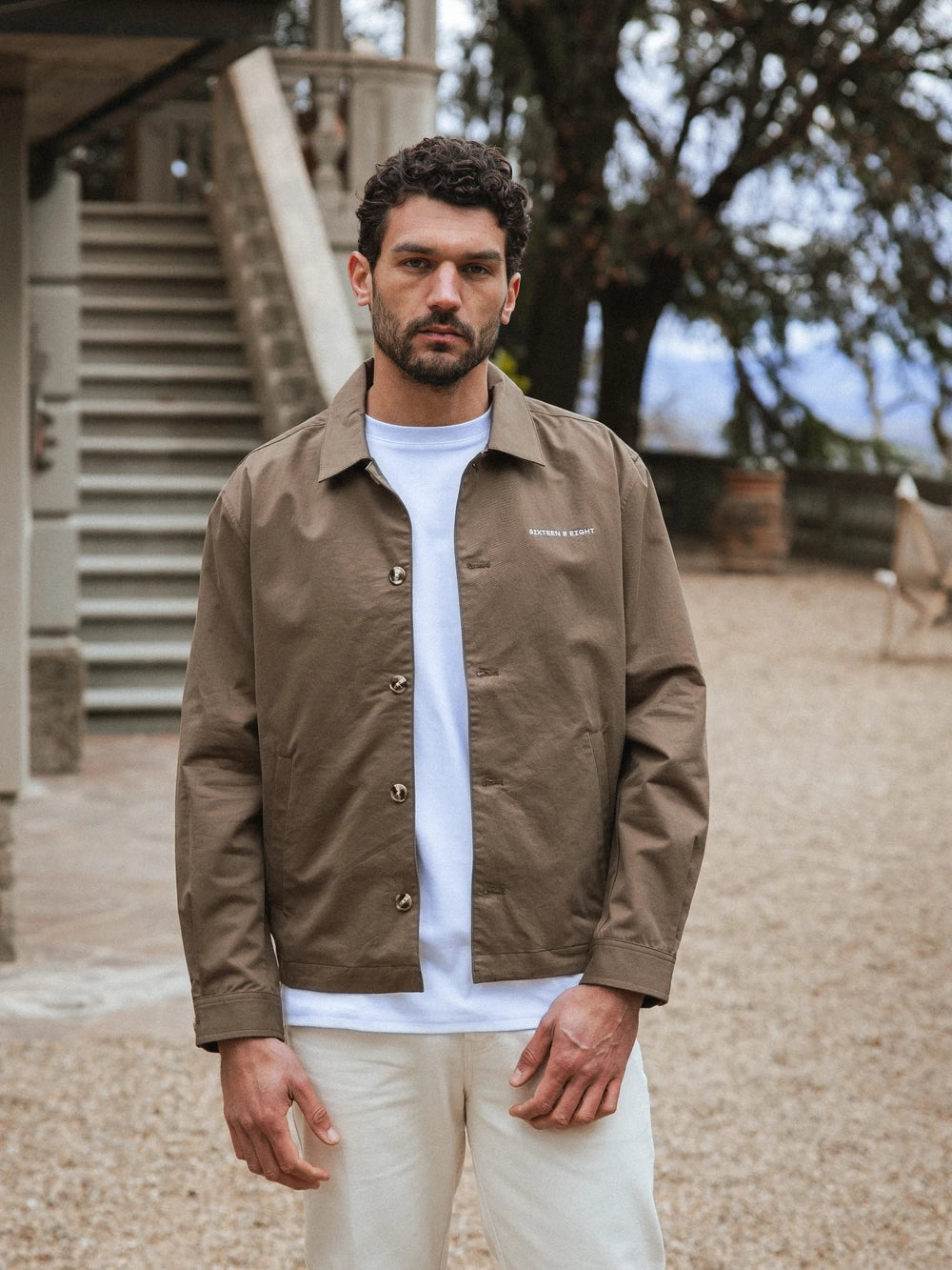 Brown Sixteen Overshirt