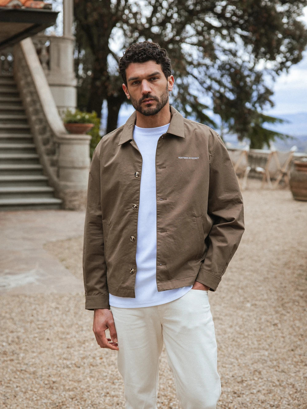Brown Sixteen Overshirt