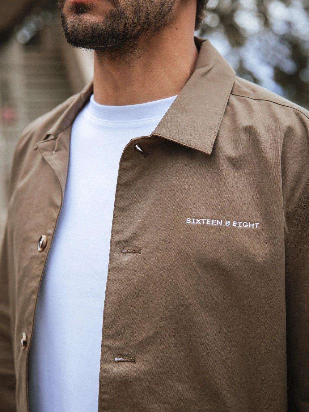 Brown Sixteen Overshirt