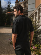 Black Sixteen Relaxed Polo
