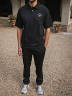 Black Vendemmia Relaxed Polo