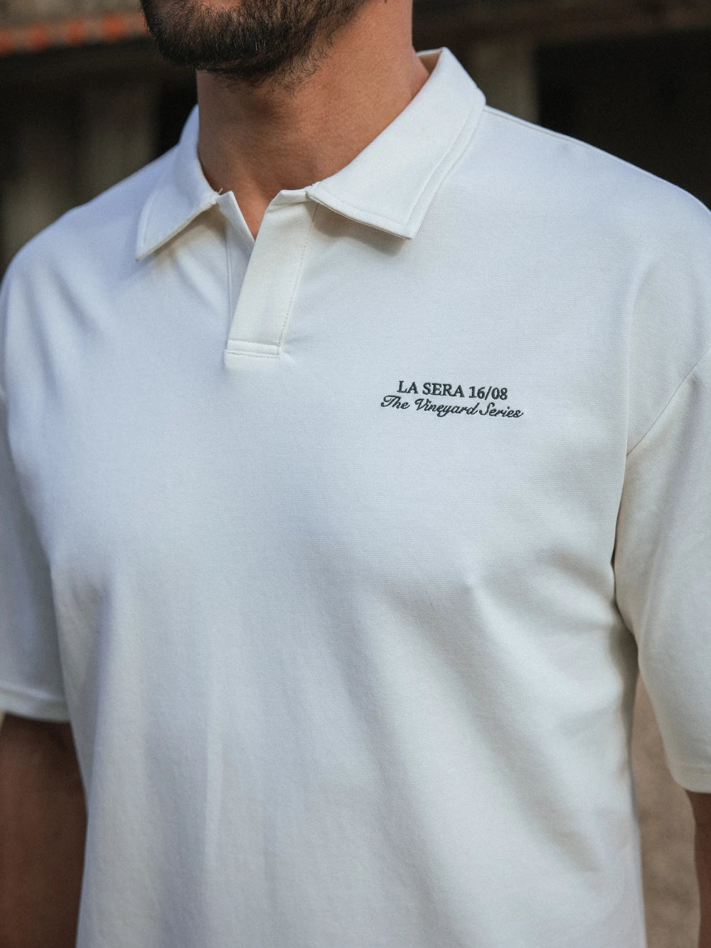 Creme La Sera Relaxed Polo