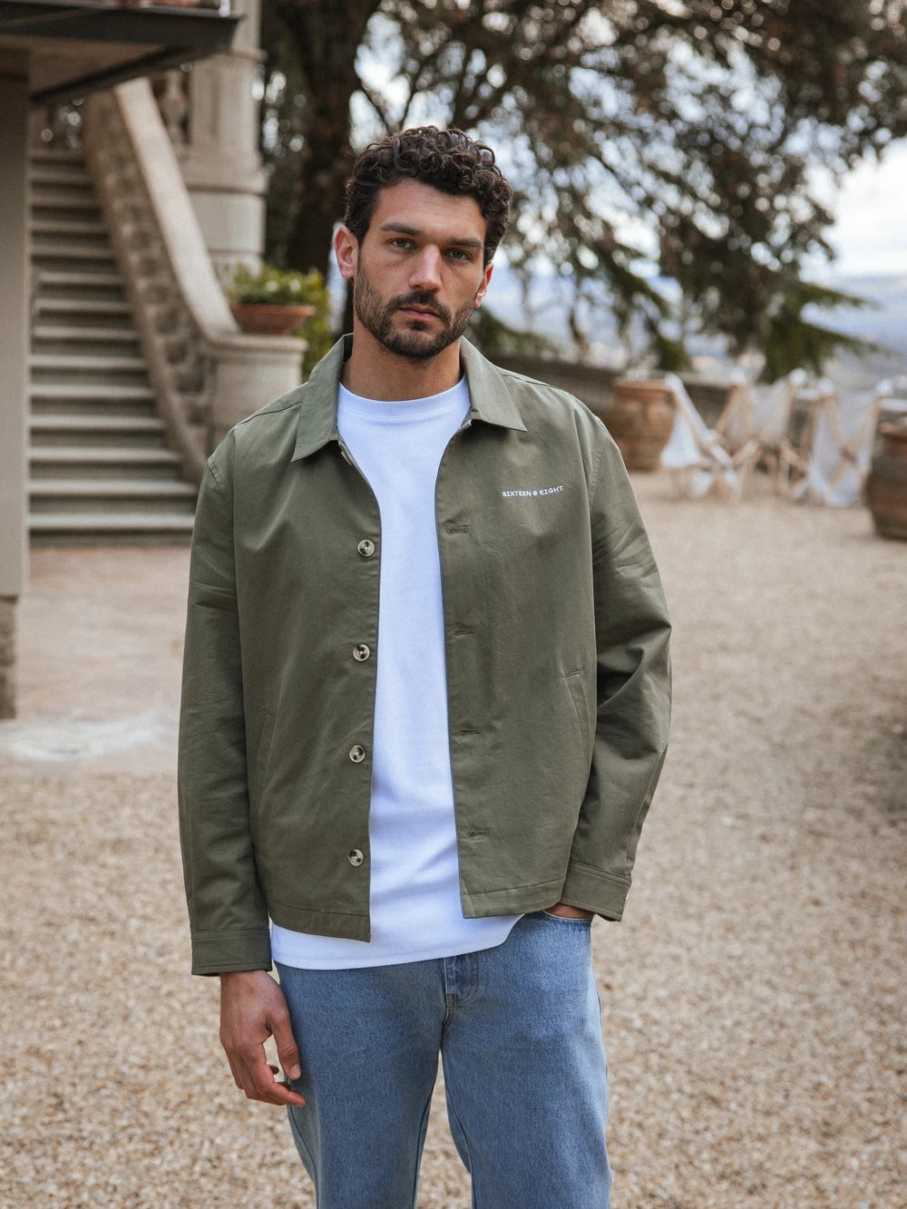 Army Green Sixteen Overshirt