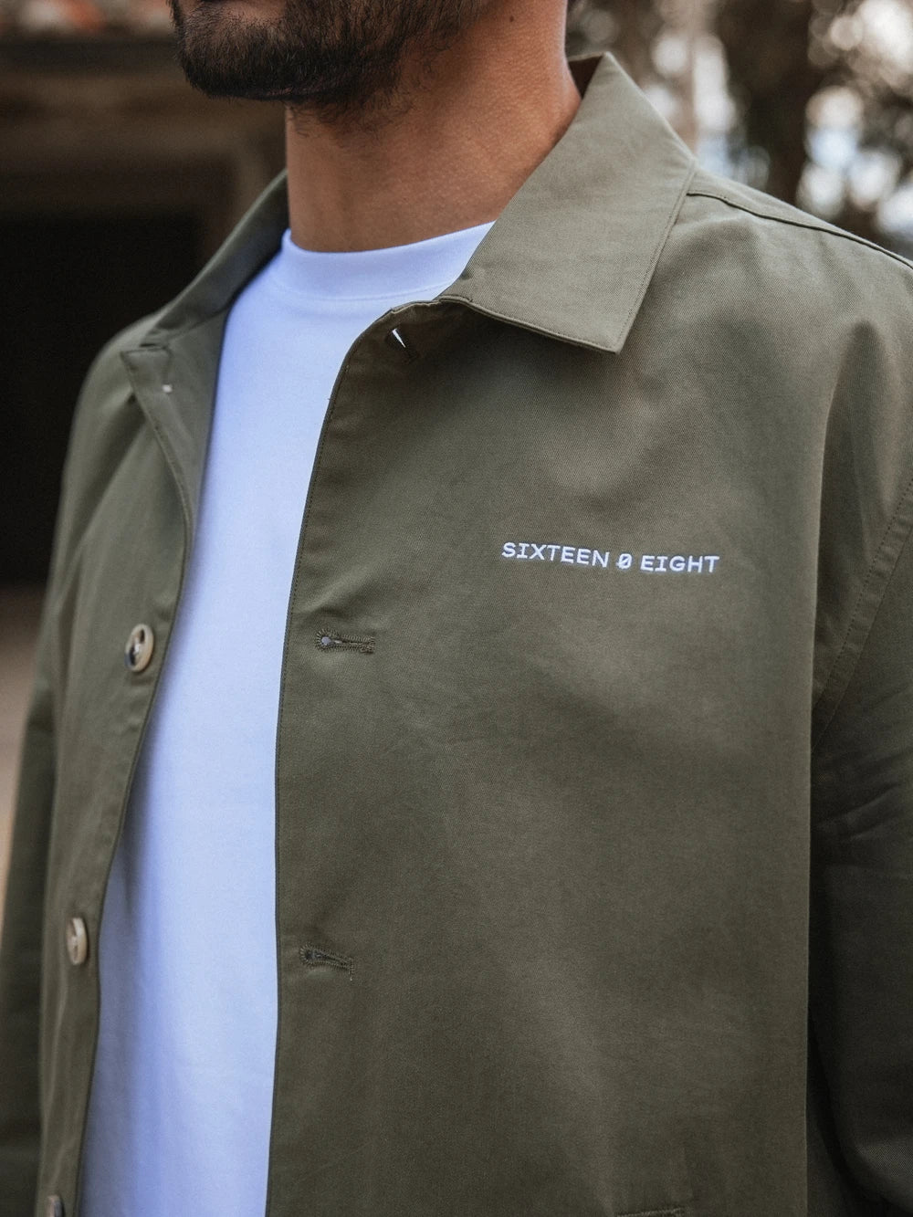 Army Green Sixteen Overshirt