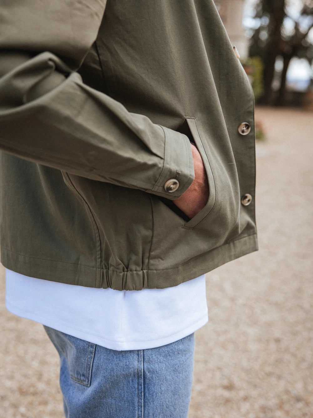 Army Green Sixteen Overshirt