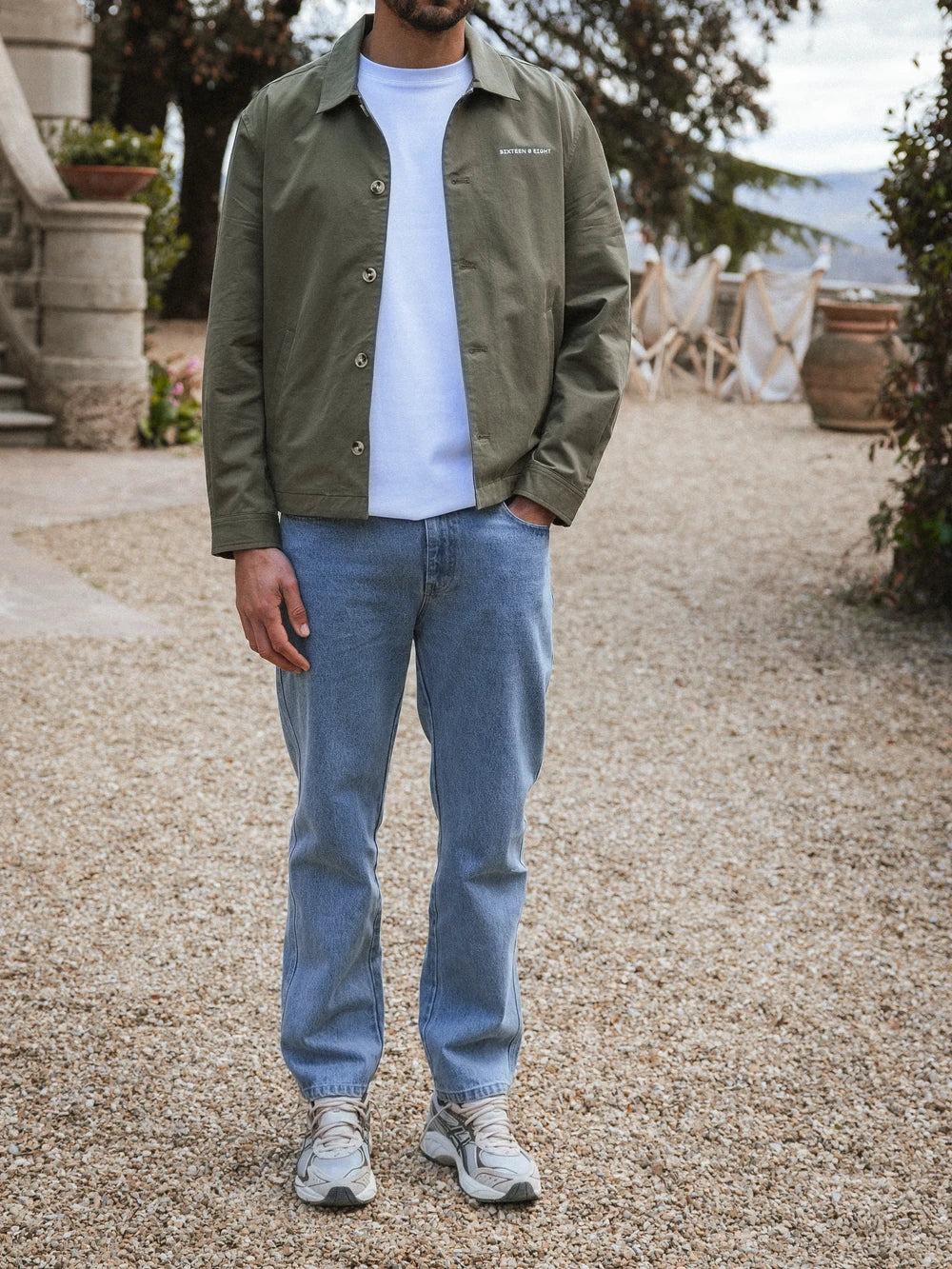 Army Green Sixteen Overshirt