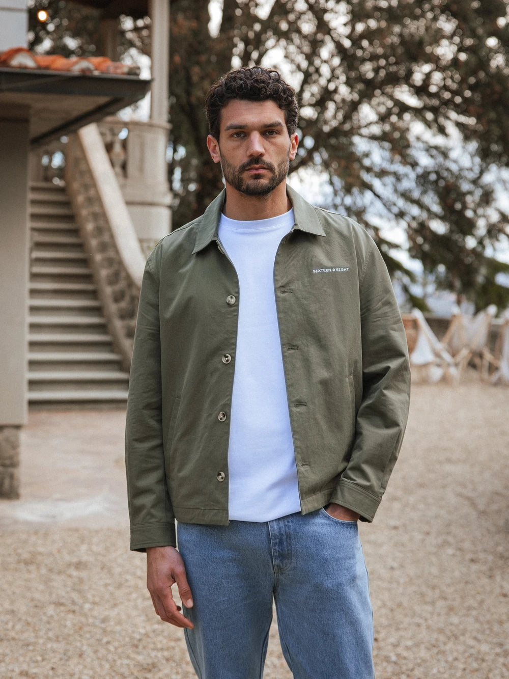 Army Green Sixteen Overshirt