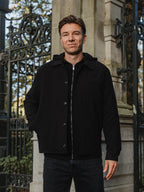 Black Layer Overshirt