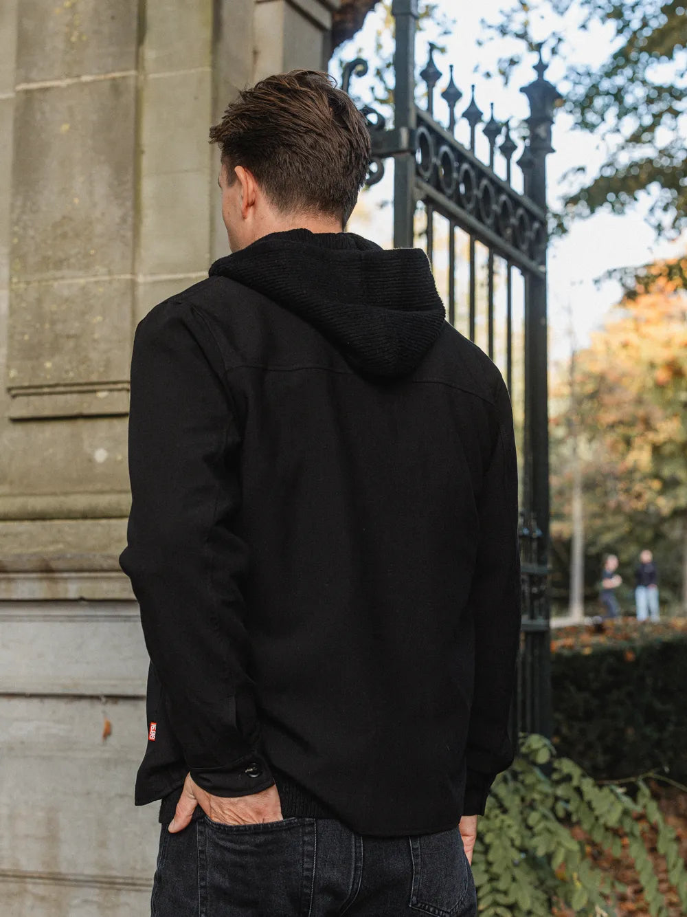 Black Layer Overshirt