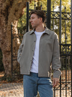 Olive Layer Overshirt