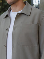 Olive Layer Overshirt
