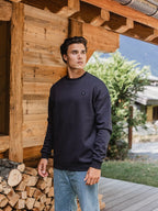 Off Black Signature Oversized Sweater