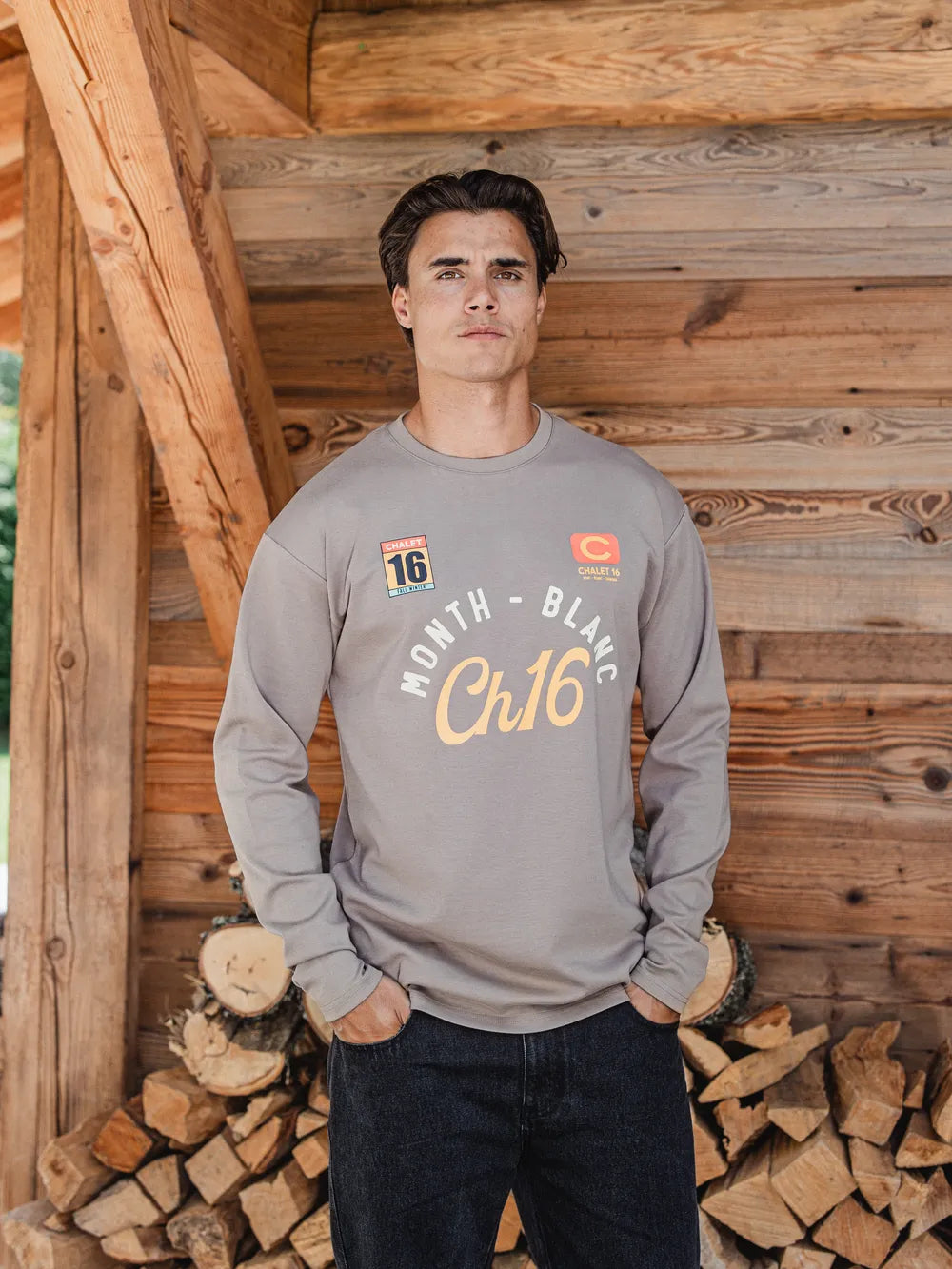 Taupe CH16 Oversized Longsleeve