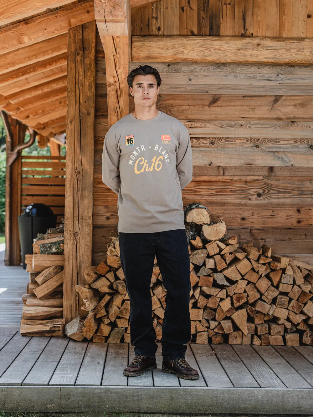 Taupe CH16 Oversized Longsleeve
