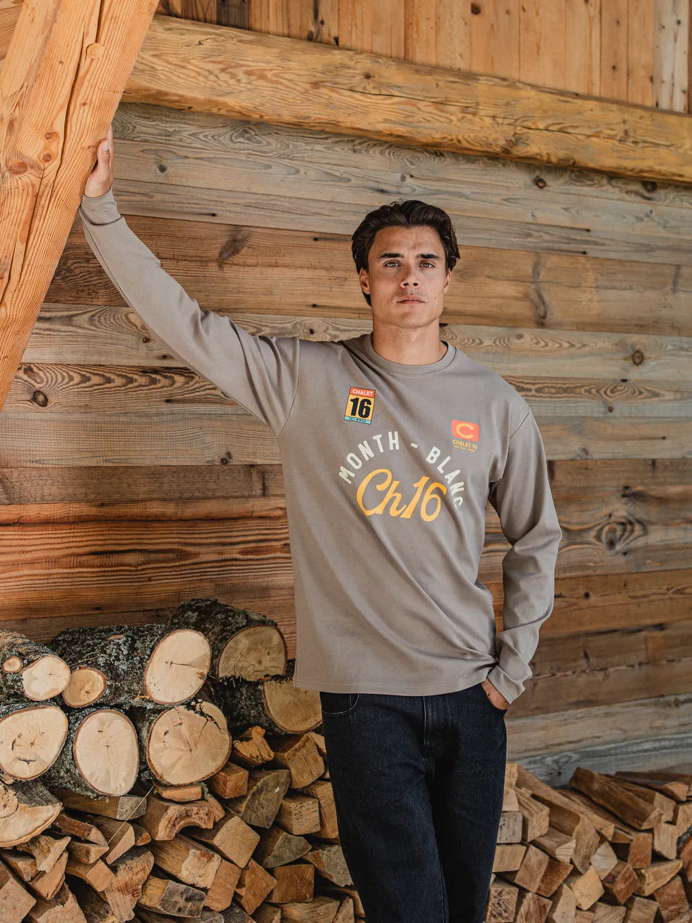 Taupe CH16 Oversized Longsleeve