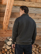 Green Voyage Half Zip Sweater