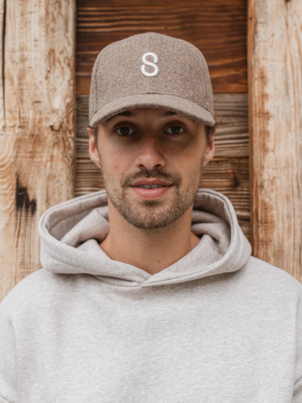 Brown Wool Cap