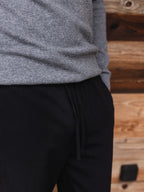 Black Casual Pantalon