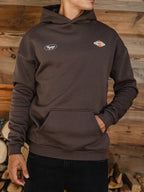 Brauner Voyage Oversize-Hoodie