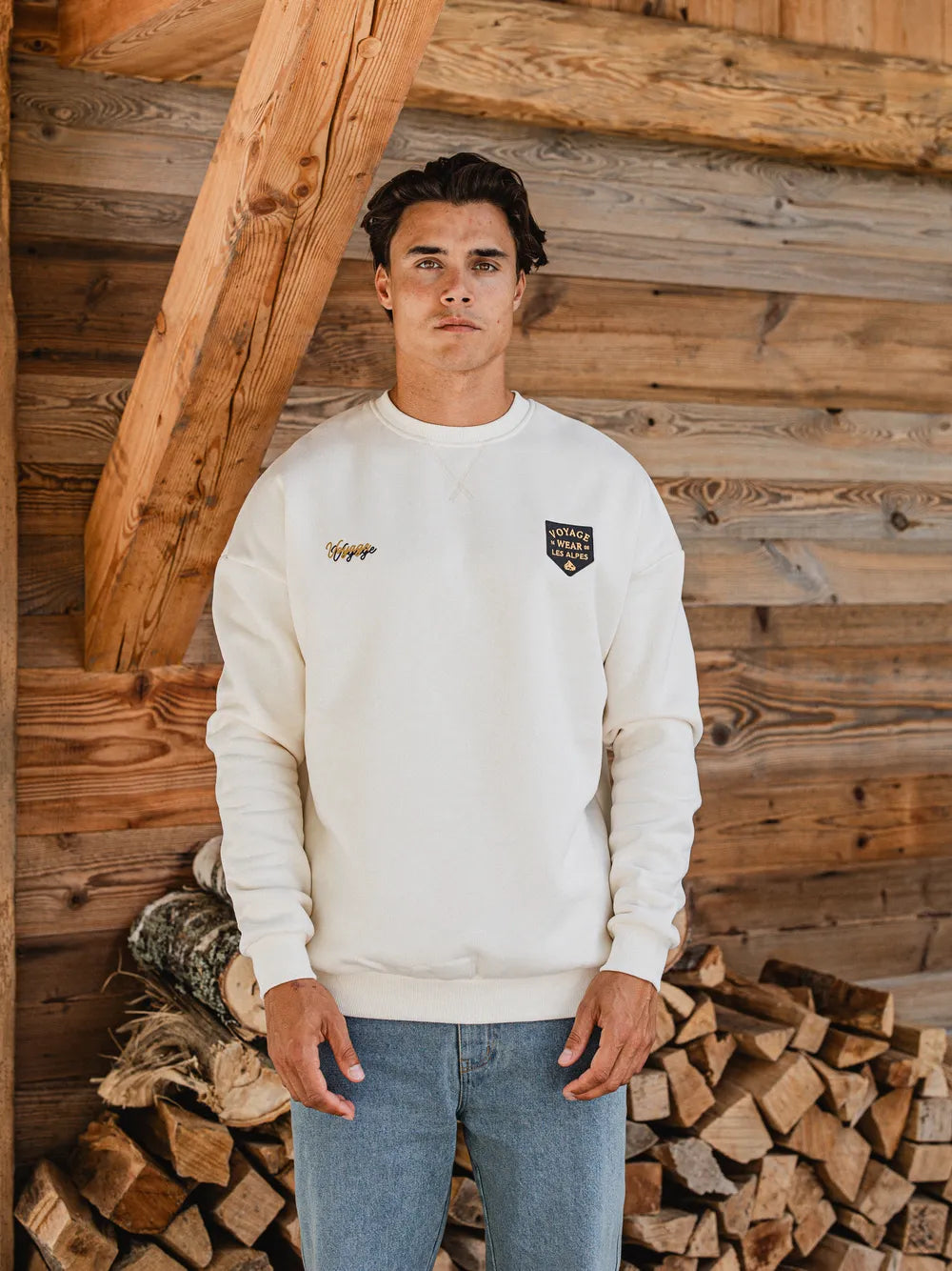 Off White Voyage Oversized Sweater